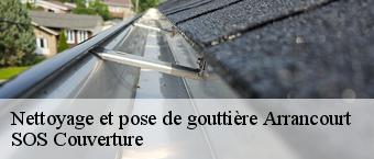 Nettoyage et pose de gouttière arrancourt-91690 SOS Couverture