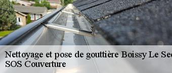 Nettoyage et pose de gouttière boissy-le-sec-91870 SOS Couverture
