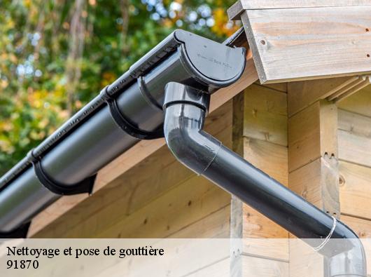 Nettoyage et pose de gouttière 91870