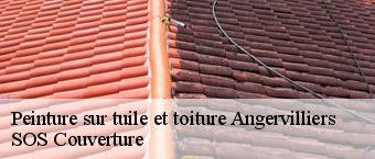Peinture sur tuile et toiture angervilliers-91470 SOS Couverture