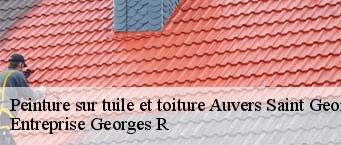 Peinture sur tuile et toiture  auvers-saint-georges-91580 Entreprise Georges R