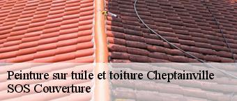 Peinture sur tuile et toiture cheptainville-91630 SOS Couverture
