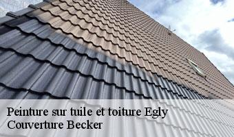 Peinture sur tuile et toiture egly-91520 Couverture Becker
