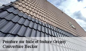 Peinture sur tuile et toiture grigny-91350 Couverture Becker