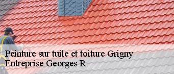 Peinture sur tuile et toiture  grigny-91350 Entreprise Georges R