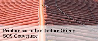 Peinture sur tuile et toiture  grigny-91350 SOS Couverture