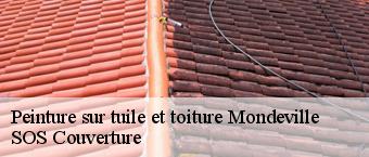 Peinture sur tuile et toiture mondeville-91590 SOS Couverture