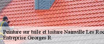Peinture sur tuile et toiture  nainville-les-roches-91750 Entreprise Georges R