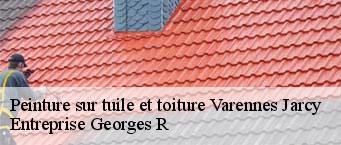 Peinture sur tuile et toiture  varennes-jarcy-91480 Entreprise Georges R