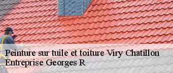 Peinture sur tuile et toiture  viry-chatillon-91170 Entreprise Georges R