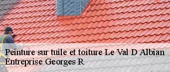 Peinture sur tuile et toiture  le-val-d-albian-91400 Entreprise Georges R