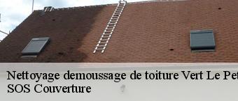 Nettoyage demoussage de toiture  vert-le-petit-91710 SOS Couverture