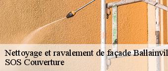Nettoyage et ravalement de façade ballainvilliers-91160 SOS Couverture