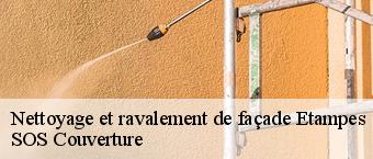 Nettoyage et ravalement de façade  etampes-91150 SOS Couverture
