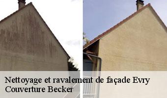 Nettoyage et ravalement de façade  evry-91000 Couverture Becker