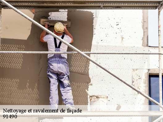 Nettoyage et ravalement de façade  91490