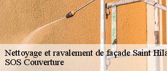Nettoyage et ravalement de façade saint-hilaire-91780 SOS Couverture