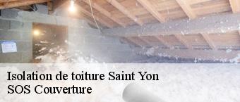 Isolation de toiture  saint-yon-91650 SOS Couverture